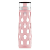 Ello Gemma Portable Glass Water Bottle 22oz - Pink