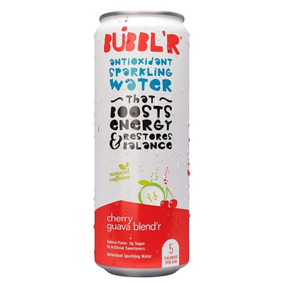 Bubbl'r Antioxidant Sparkling Water Cherry Guava Blend'r - 12 pack