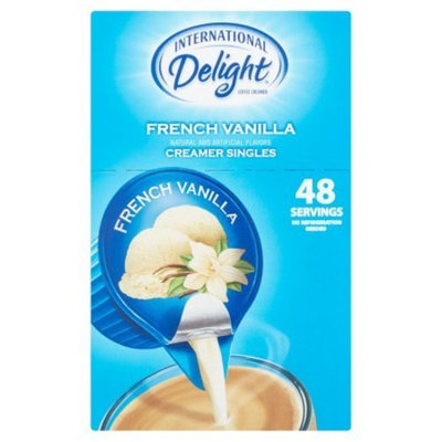 International Delight French Vanilla Non-Dairy Coffee Creamer 48-0.44 fl. oz. Cups