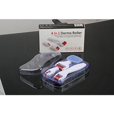 Black Friday Deal 4 in 1 Micro Needle Derma Roller Skin Care Sets