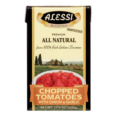 Alessi TOMATOES, CHOPPED, ONION, BX, (Pack of 12)