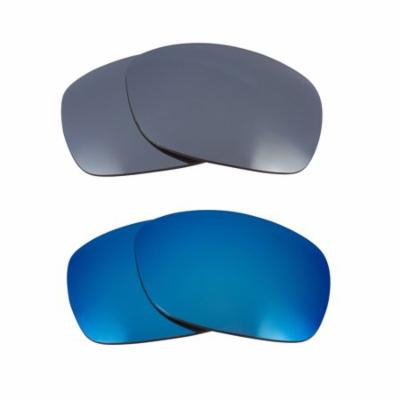 Best SEEK Replacement Lenses for Oakley SIDEWAYS Silver Mirror Blue