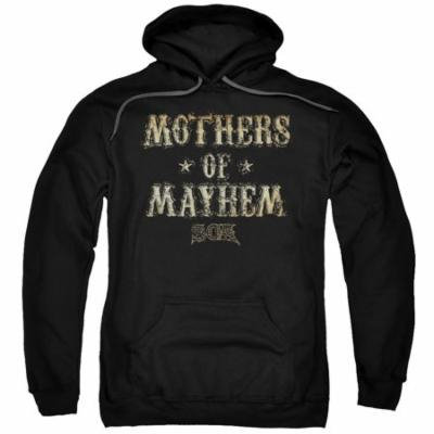 Sons Of Anarchy/Mothers Of Mayhem Adult Pull Over Hoodie Black Soa170
