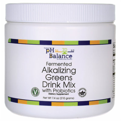Swanson Fermented Alkalizing Greens Drink Mix 7.4 oz (210 g) Pwdr