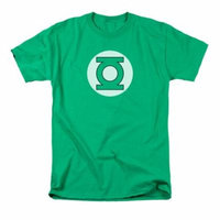 DC Comics Men's Green Lantern Logo T-shirt Green