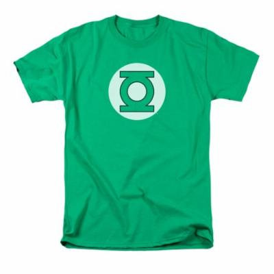 DC Comics Men's Green Lantern Logo T-shirt Green