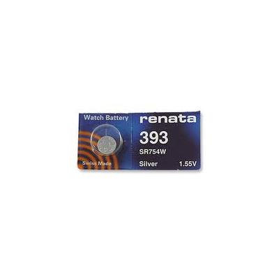 Renata 393/309 - SR754 Silver Oxide Button Battery 1.55V - 5 Pack + FREE SHIPPING!