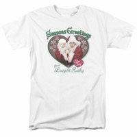 Lucy/Seasons Greetings S/S Adult 18/1 White Lb224