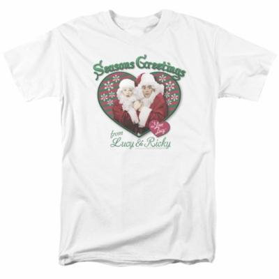 Lucy/Seasons Greetings S/S Adult 18/1 White Lb224