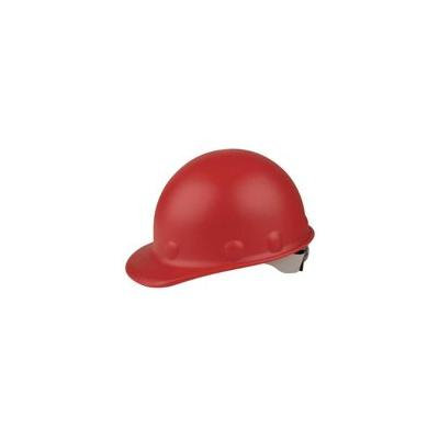 HONEYWELL FIBRE-METAL Hard Hat,8 pt. Ratchet,Red P2HNRW15A000