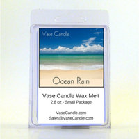 2 Ocean Rain Vase Candle Melts 2.8 oz Premium Highly Scented Soy Paraffin Wax Tarts 50 Hours (Pack of 2)