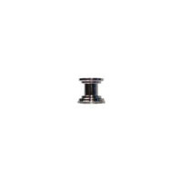 5 in. Long Pull in Light Aqua (Polished Chrome)