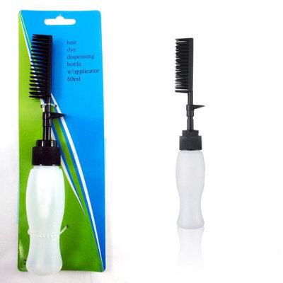 Atb Hair Dye Bottle Applicator Brush Dispensing 60 ML Kit Salon Hair Coloring Dyeing
