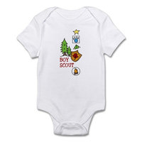 CafePress - Boy Scout Infant Bodysuit - Baby Light Bodysuit