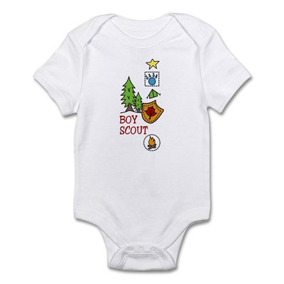 CafePress - Boy Scout Infant Bodysuit - Baby Light Bodysuit