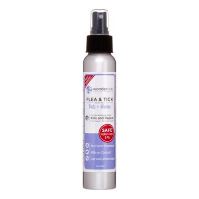WONDERCIDE FLEA/TICK/MOSQUITO NATURAL CONTROL FOR PETS 4 OZ - 12CS