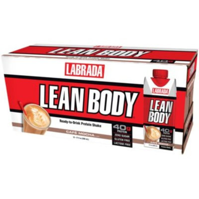Lean Body - CAFE MOCHA (12 Drinks) by Labrada Nutrition at the Vitamin Shoppe