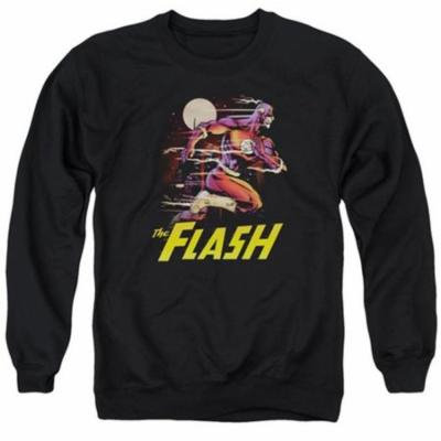 Trevco JLA JLA Black Adult Unisex Sweatshirt