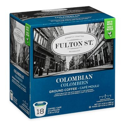 18-Count Fulton St. Colombian RealCup Coffee for Single Serve Coffee Makers