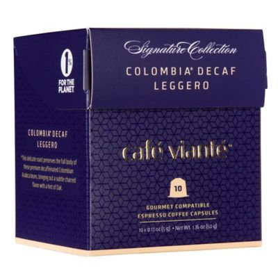 Spresso Luxe Nespresso Compatible Colombia Espresso Leggero Decaf Coffee Capsules, 60pk