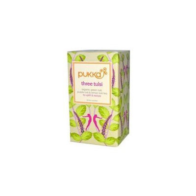 Pukka Herbs - Herbal Tea Organic Three Tulsi - 20 Tea Bags