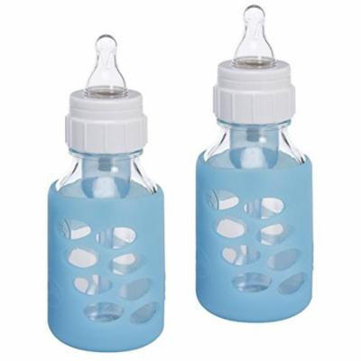Protective Bottle Sleeve 4 oz (Pack of 2) - Light Blue/Light Blue