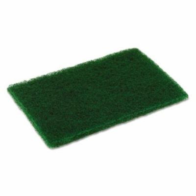 Continental Commercial Products CONMD6900 Medium Duty Scouring Pad, 6 X 9, Green, 10 Per Pack, 6 Packs/carton