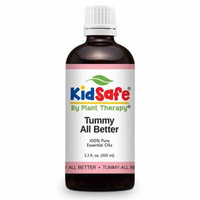 Plant Therapy KidSafe Tummy All Better Synergy Essential Oil Blend 100 mL (3.3 fl. oz.) 100% Pure, Undiluted, Therapeutic Grade