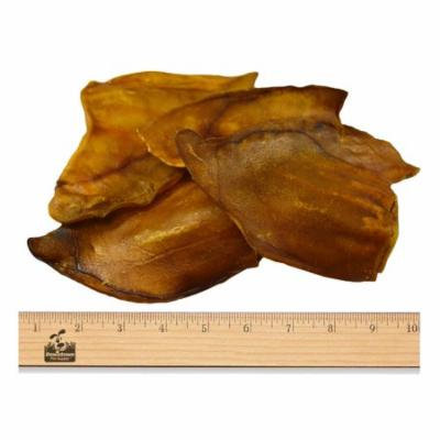 100% Natural, JUMBO Pig Ears, FDA & USDA Certified, Dog Treats Chew by Downtown Pet Supply (TM) (105 Pack)