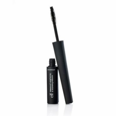 (6 Pack) e.l.f. Studio Waterproof Lengthening & Volumizing Mascara - Black