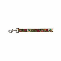 Skull Tiger Floral Collage Fun Animal Pet Dog Cat Leash