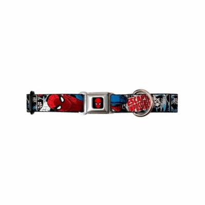 Spider-Man Superhero Amazing Spiderman Escape Impossible Seatbelt Pet Dog Collar