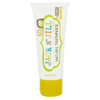 Jack N' Jill - Natural Toothpaste Fluoride-Free with Certified Organic Banana - 1.76 oz.(pack of 1)