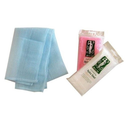 3 Touch Me Exfoliating Spa Bath Nylon Towel Beauty Skin Washcloth (Set of 3)