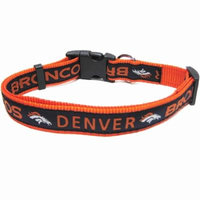 Denver Broncos NFL Dog Collar - Large