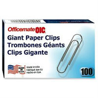 Officemate OIC99914 Giant Paper Clips Pack of 100