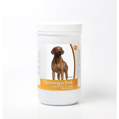 Healthy Breeds 840235143475 Rhodesian Ridgeback Omega 3 & 6 Soft Chews - 120 Count