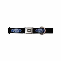 Ford Automobile Company Blue Emblem Logo Seatbelt Pet Collar
