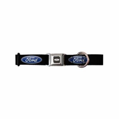 Ford Automobile Company Blue Emblem Logo Seatbelt Pet Collar