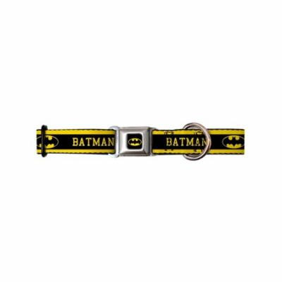 batman dc comics superhero name & shield seatbelt fun animal pet dog cat collar