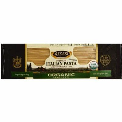 Alessi Organic Spaghetti Pasta, 16 oz, (Pack of 12)
