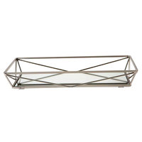 Home Details Geometric Mirrored Vanity Tray