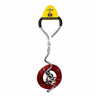 New Downtown Pet Supply Premium Steel Spiral Tie Out Stake with (20 Foot)
