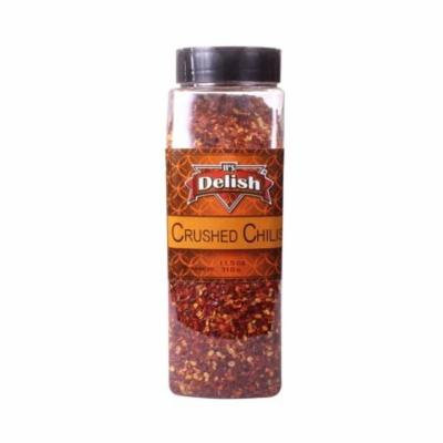 Crushed Chilies by Its Delish 11.5 Oz. Large Jar