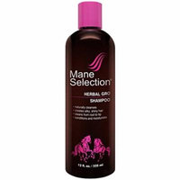 Mane Selection Herbal Gro Shampoo 12 oz. (Pack of 4)