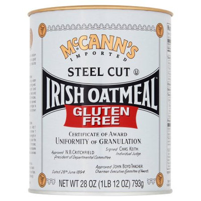 Sturm Foods Inc Mccann, Steel Cut Oats Gluten Free Tin, 28 Oz (Pack Of 12)