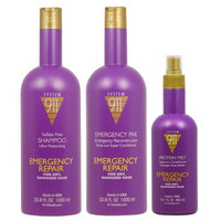 Hayashi System 911 Shampoo & Emergency Pak 33.8oz & Protein Mist 10.1oz