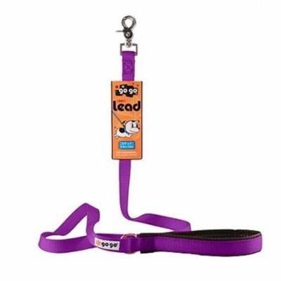 GoGo 15016 Small 0.63 In. X 4 Ft. Purple Comfy Nylon Leash