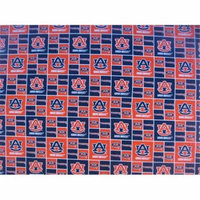Dog Collar Bandanas CG03M Alabama Auburn Square Mini Dog Collar Bandana