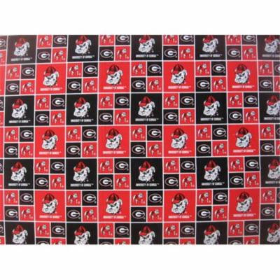 Dog Collar Bandanas CG15M Georgia Athens Square Mini Dog Collar Bandana